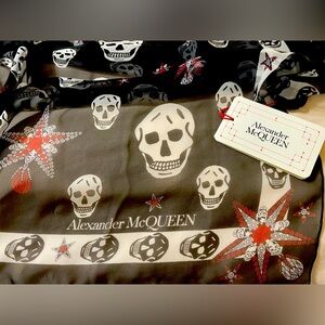 Alexander McQueen silk scarf